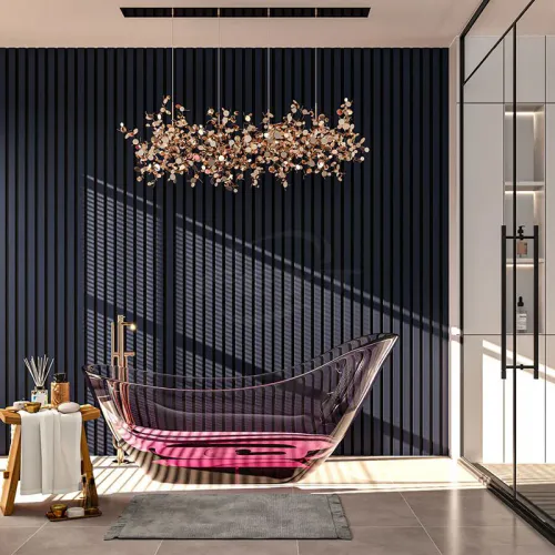 PVC Veneer Acoustic Wall Panles