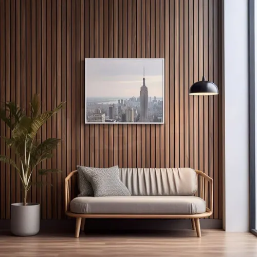 Luxury Grand Akupanle Wood Slat Acoustic Wall Panels